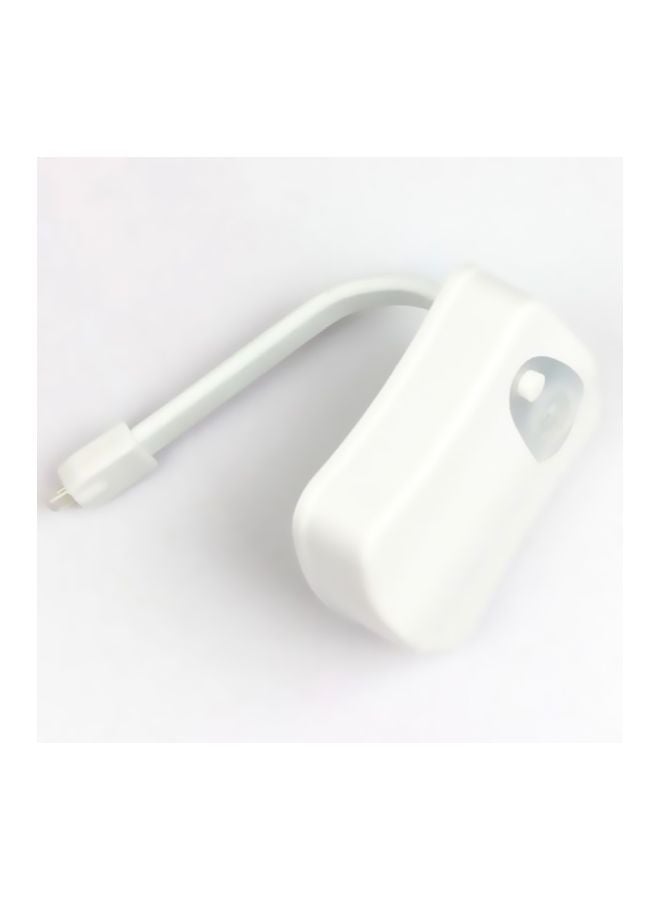 Motion Sensor Toilet Night Light Multicolour 65x15x65mm - Image 2