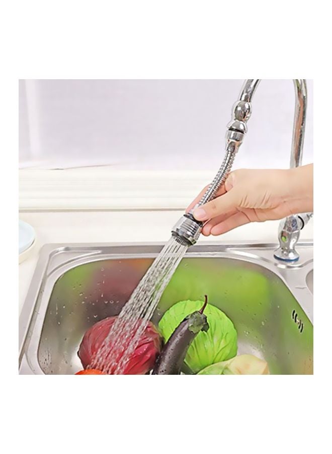 Kitchen Faucet Extend Hose Silver/Black - Image 3