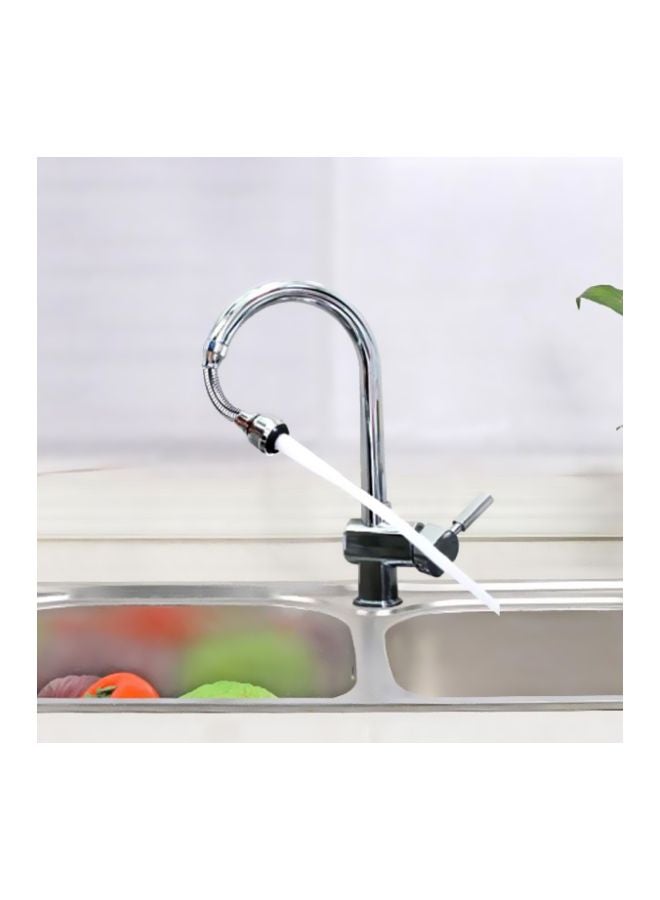 Kitchen Faucet Extend Hose Silver/Black - Image 4