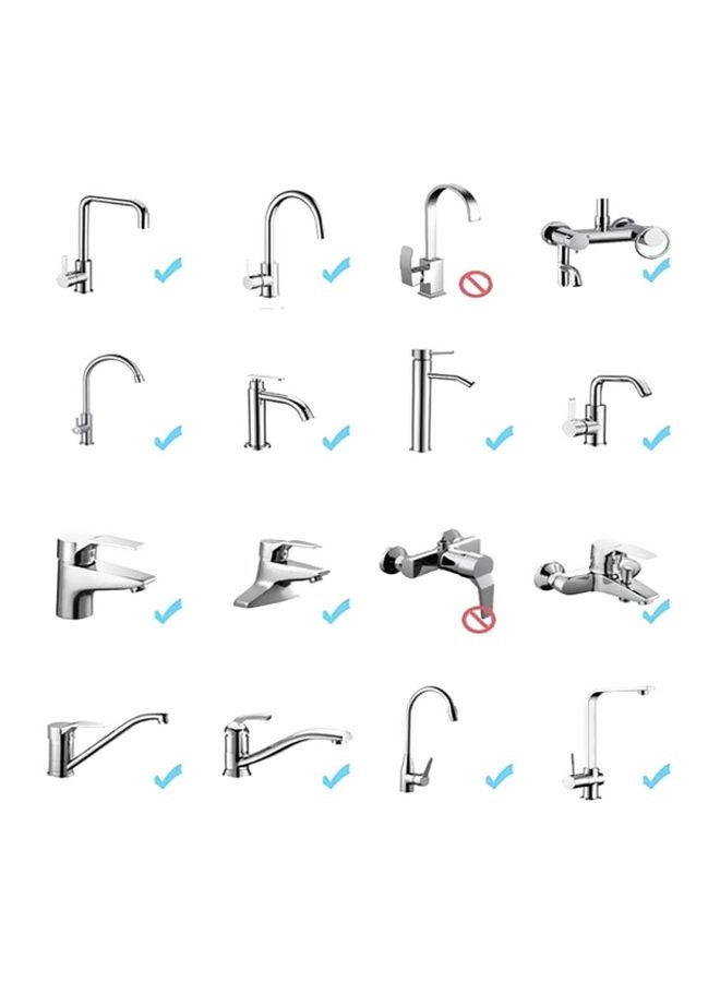 Kitchen Faucet Extend Hose Silver/Black - Image 5
