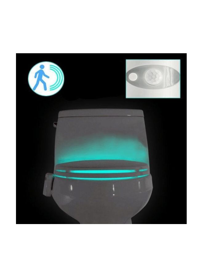 LED Toilet Bowl Night Light White  - Image 3