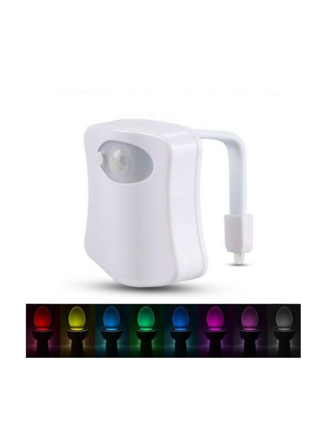 LED Toilet Bowl Night Light White  - Image 4