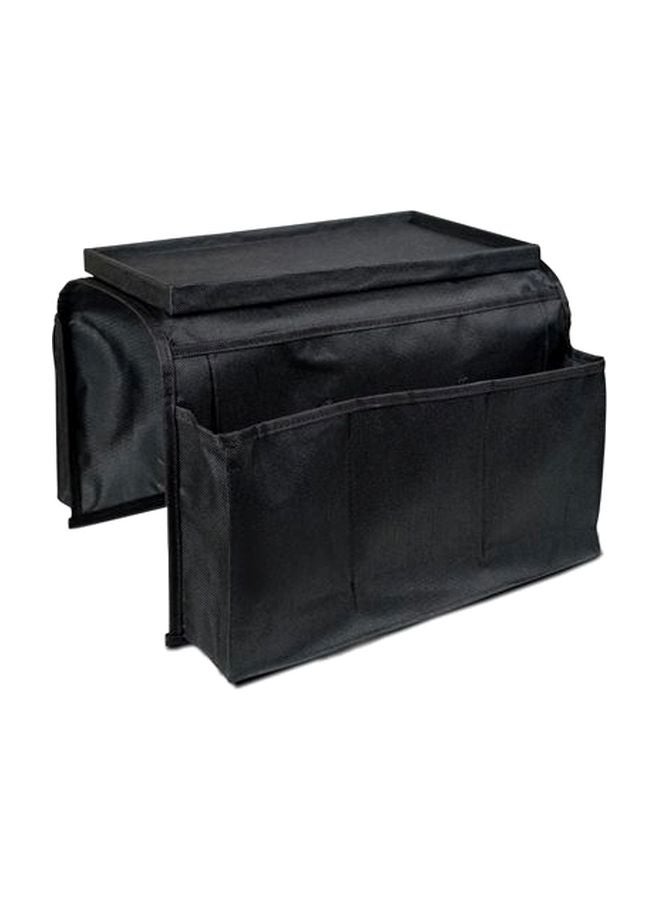 Arm Rest Organizer And TV Tray Black - Image 1