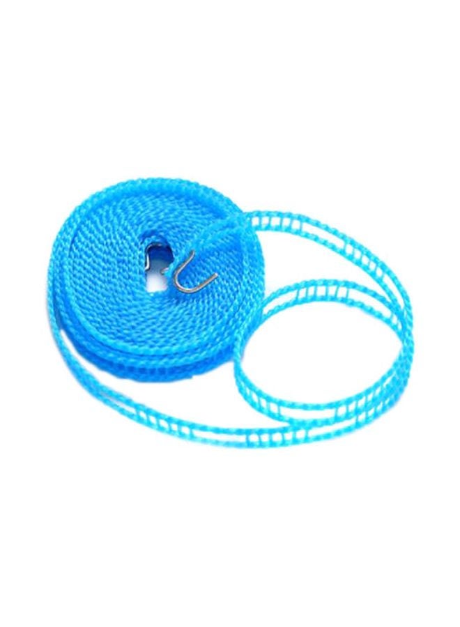Nylon Drying Rope With Hooks Blue 7.8x5x1.6inch - Image 1