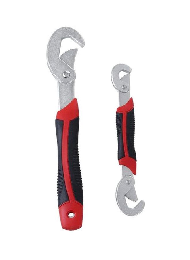 2-Piece Snap And Grip Wrench Black/Red/Silver - Image 1