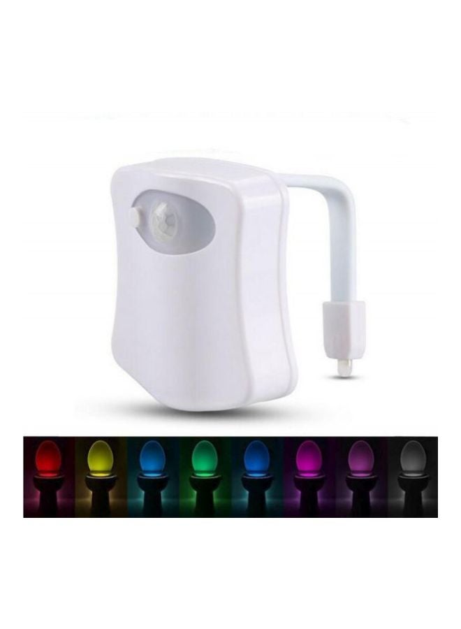 8 Colours Toilet Night Light White - Image 2