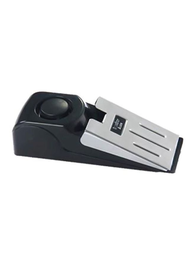Wedge-Shaped Portable Door Alarm Black/Grey - Image 2