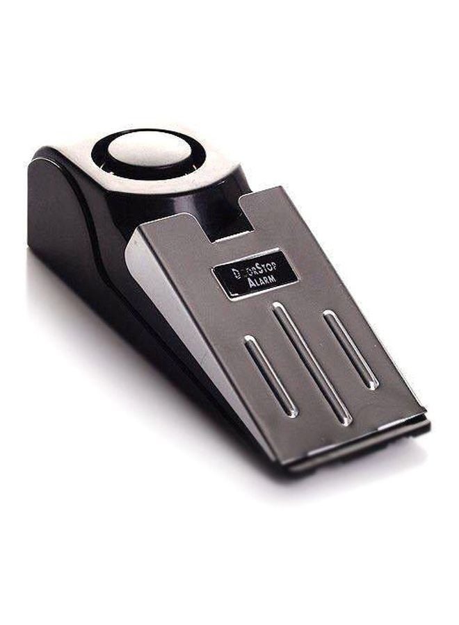 Wedge-Shaped Portable Door Alarm Black/Grey - Image 5