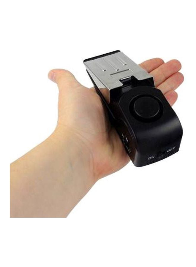 Wedge-Shaped Portable Door Alarm Black/Grey - Image 3