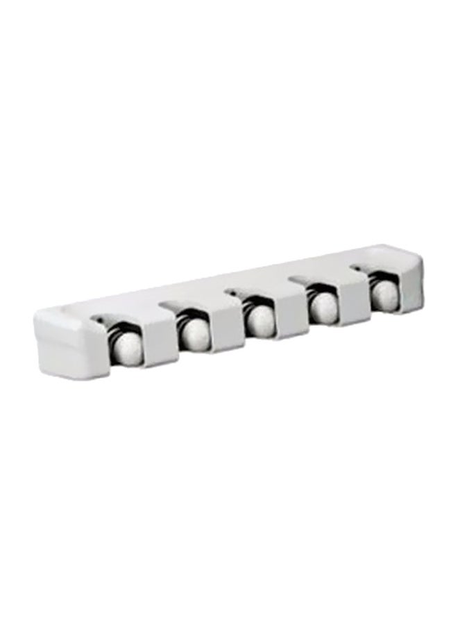 Wall Mount Mop Holder Grey 41x6x8cm  - Image 1
