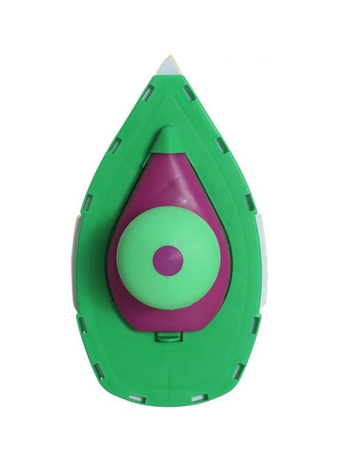 طقم رول طلاء مع طبق أخضر / أرجواني  - Image 3