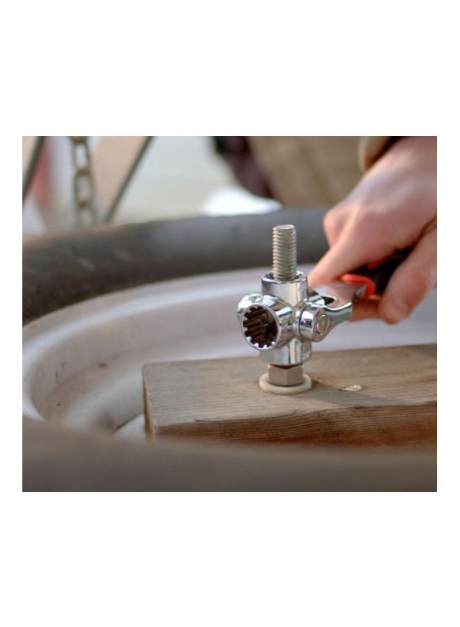 Perfect Grip Wrench Silver/Black/Red - Image 5