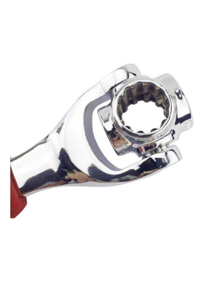 48-In-1 360 Degree Rotating Head Socket Wrench Silver/Black/Red 25x5x4cm  - Image 2