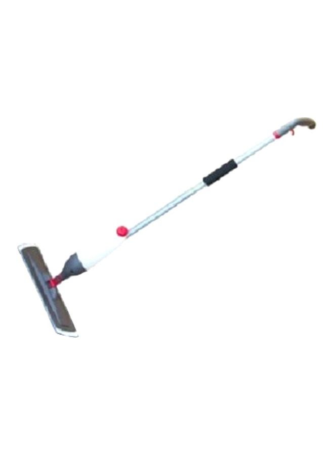 ممسحة أرضية دوارة من المايكروفايبر فضي رمادي