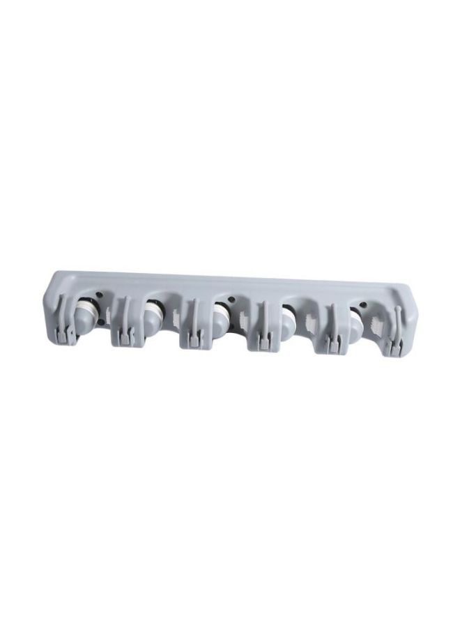 Generic Wall Mount Mop Holder Grey 40.5x8x6cm  - Image 2