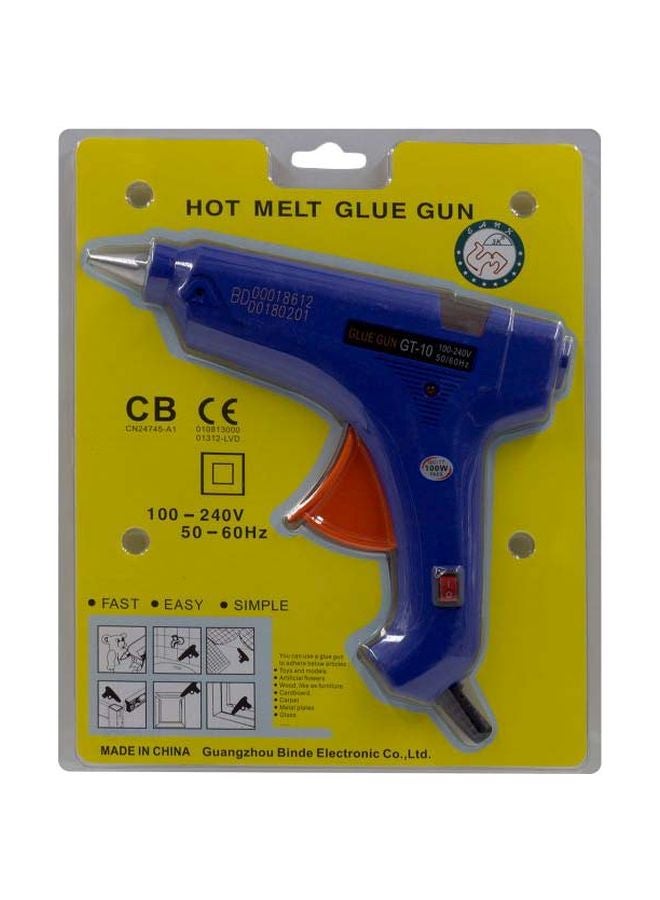 Hot Melt Glue Gun 100watt Blue