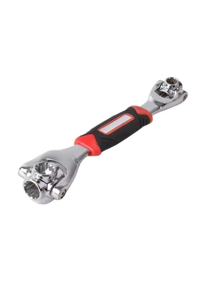 48-In-1 Multipurpose Socket Wrench Silver/Red/Black - Image 1
