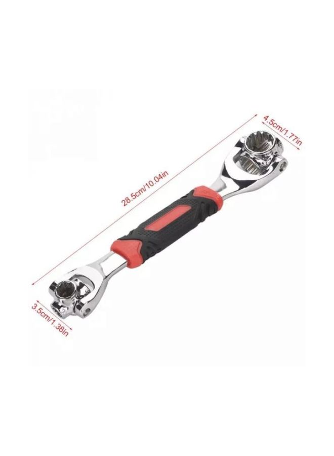 48-In-1 Multipurpose Socket Wrench Silver/Red/Black - Image 3