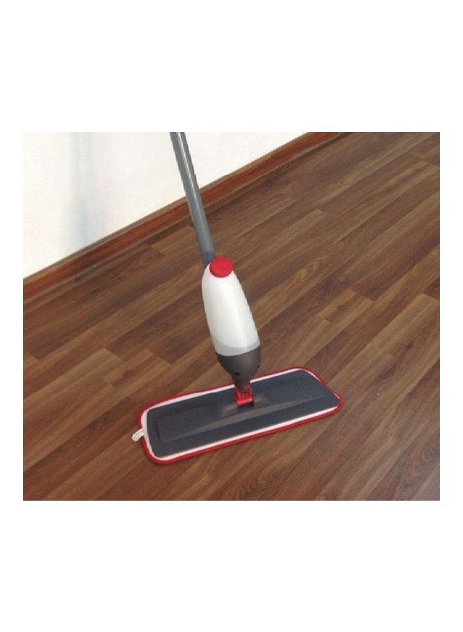 Microfiber Spray Mop Black/Red 6.25x5.75x54.5inch - Image 3