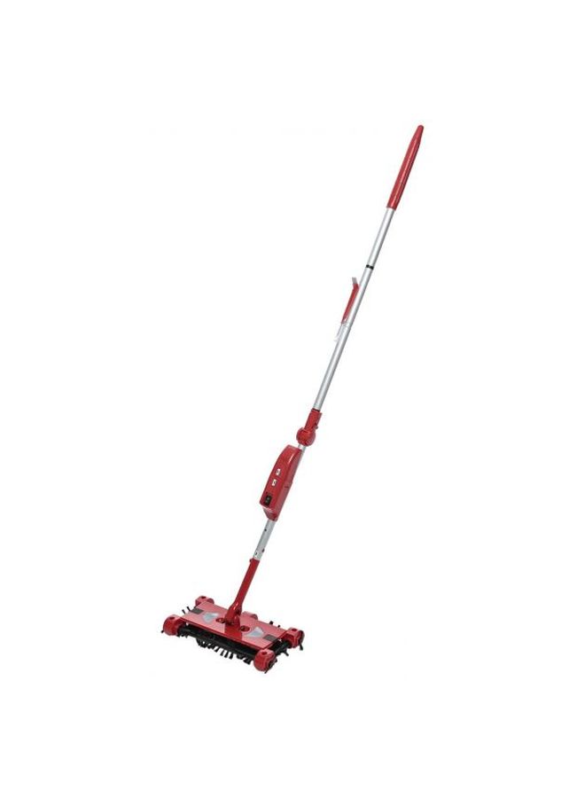 Cordless Rechargeable Swivel Sweeper Red/Grey