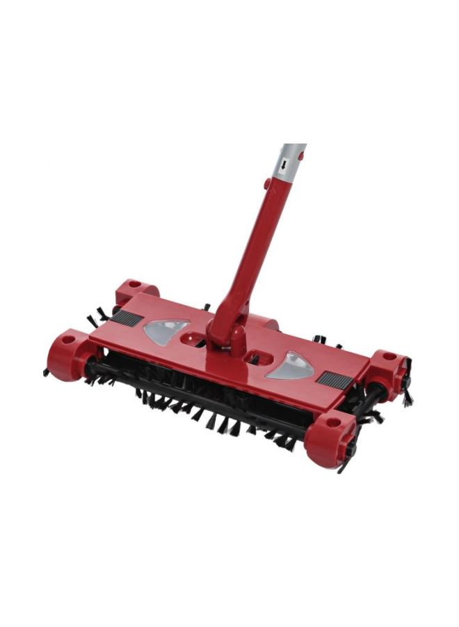 Cordless Rechargeable Swivel Sweeper Red/Grey