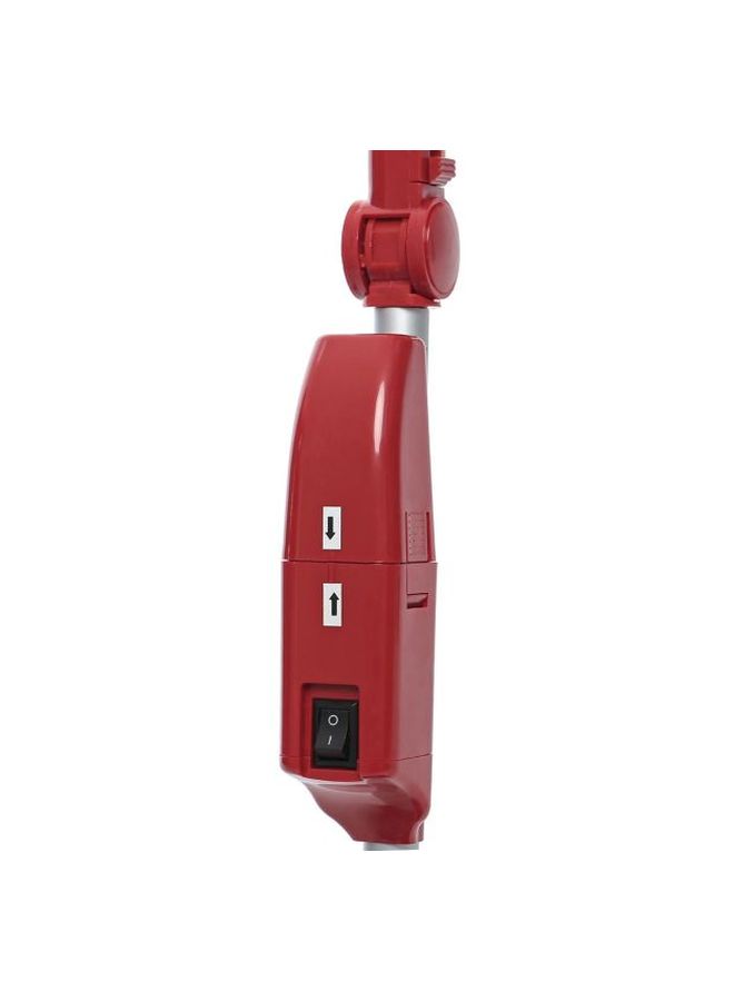 Cordless Rechargeable Swivel Sweeper Red/Grey