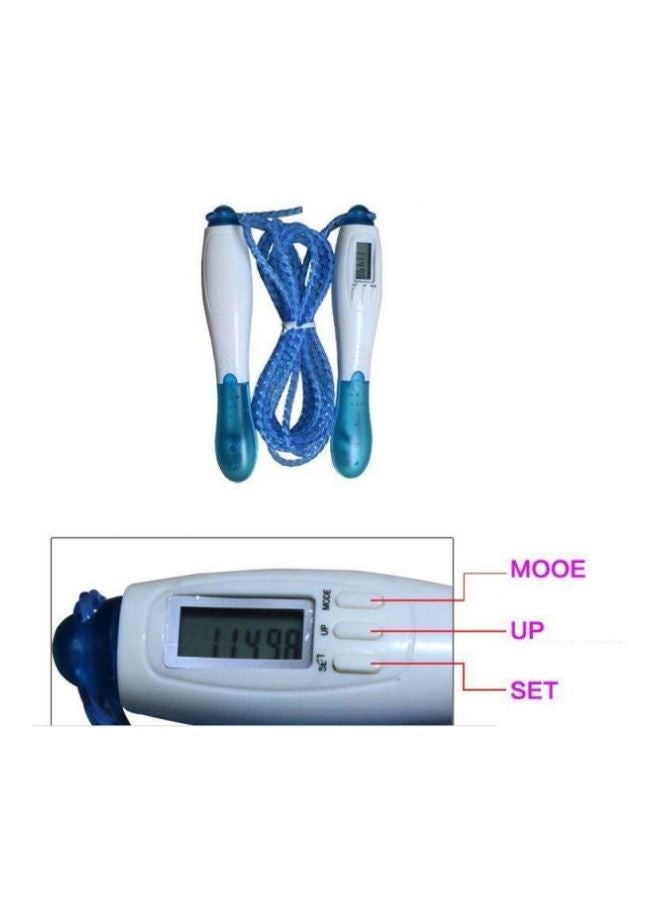 Adjustable Skipping Rope With LCD Counter Display