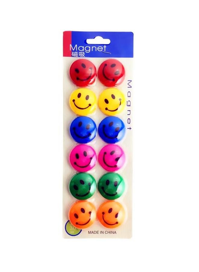 12-Piece Emoji Magnetic Button - Image 3