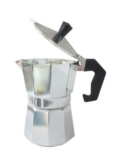 Generic Stove-Top Espresso Maker Silver/Black  - Image 1