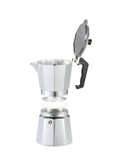 Generic Espresso Coffee Maker H1862 Silver/Black  - Image 4