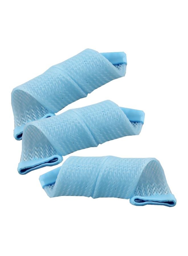 Set Of 6 Magic Levarag Hair Curling Tools Green/Blue/Pink - Image 4