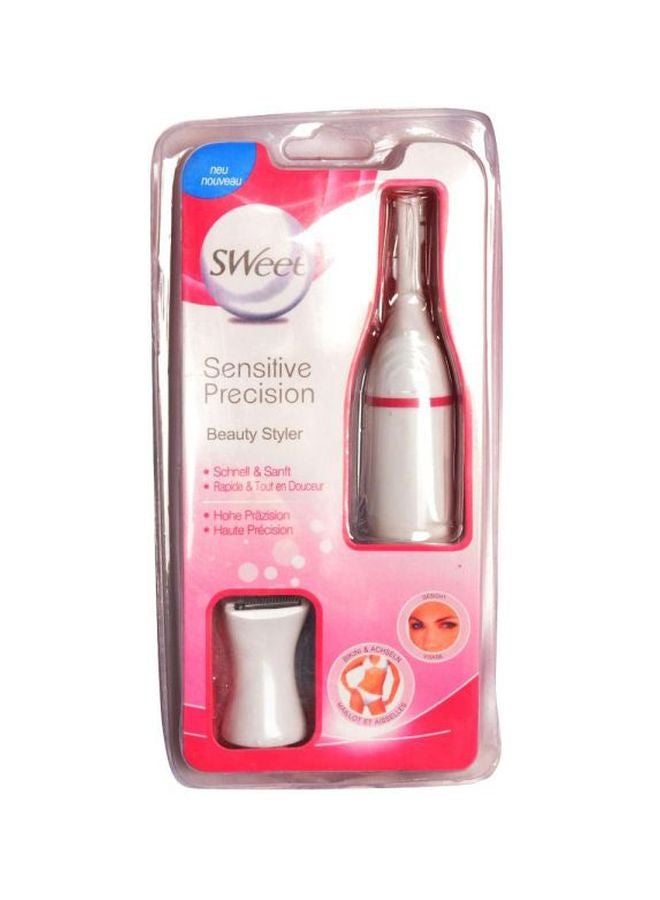 أداة إزالة وتشذيب الشعر والحواجب من سويت سينستف بريسجن 5 في 1 أبيض/ وردي - Image 2