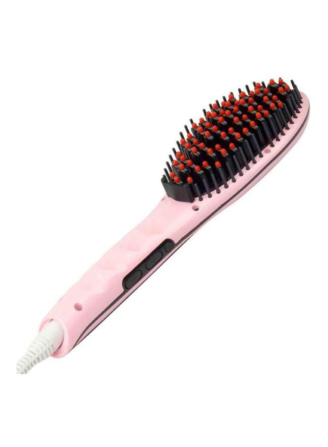 Fast Hair Straightener Corded Hair Straightener Pink/Black  - Image 2