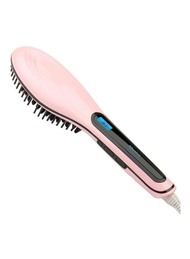 Fast Hair Straightener Corded Hair Straightener Pink/Black  - Image 1