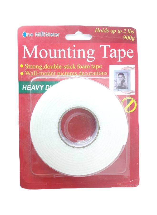 Generic Double Face Mounting Tape White 
