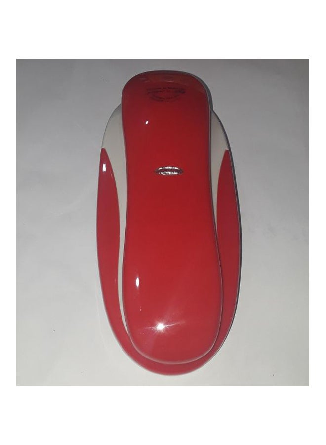 VicoriaAlMohandes Corded Telephone For Landline Red/White - Image 2