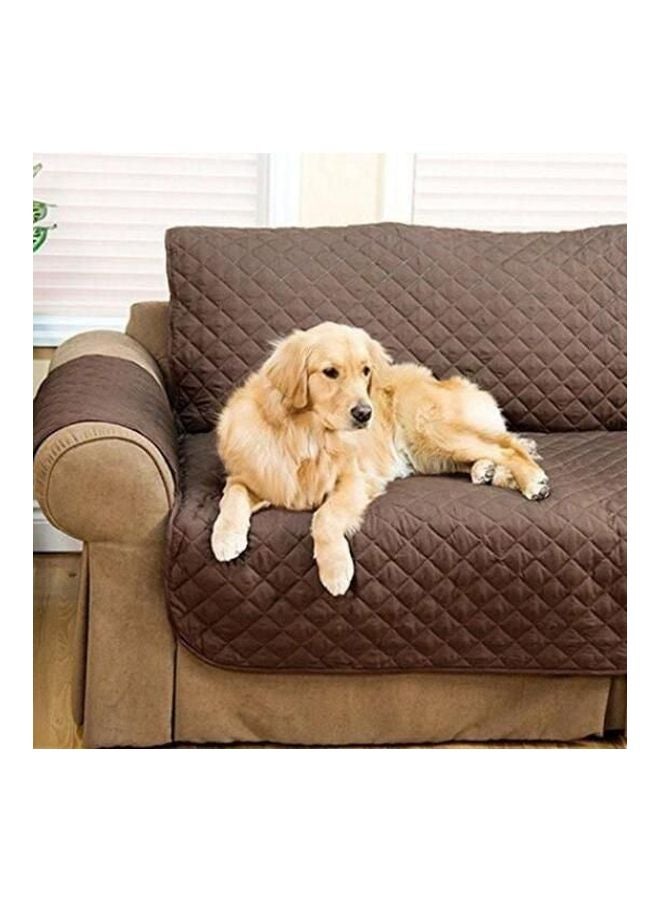 Waterproof Sofa Cover Brown - Image 2