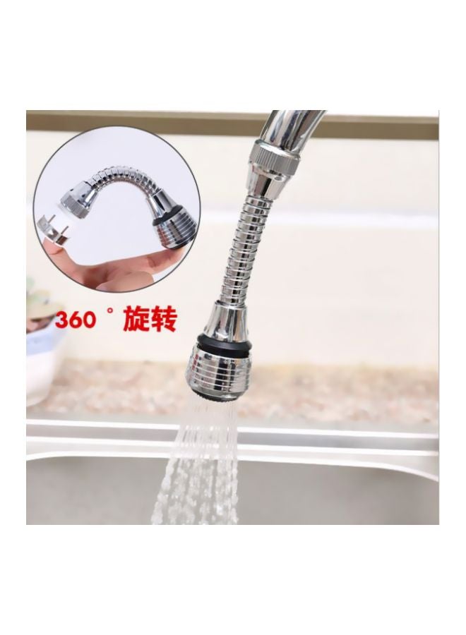 رشاش صنبور مرن فضي - Image 4