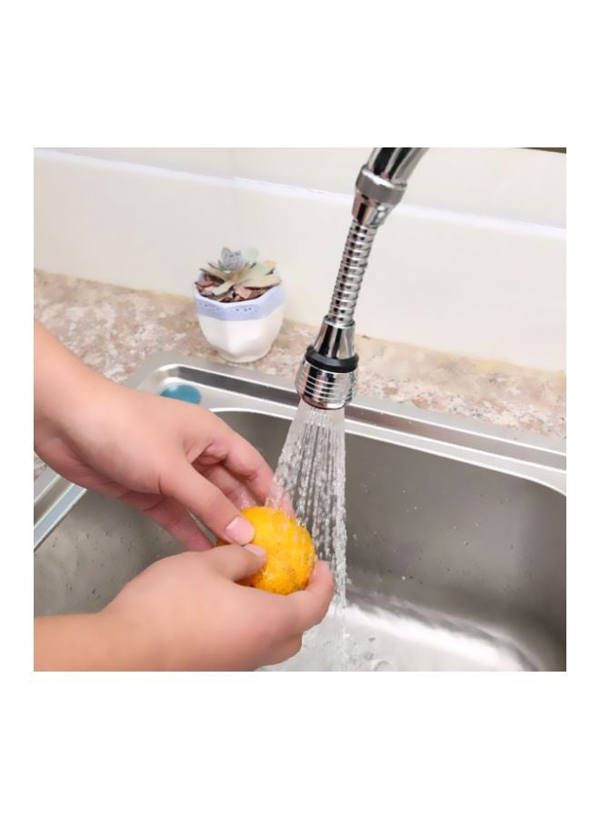 رشاش صنبور مرن فضي - Image 3