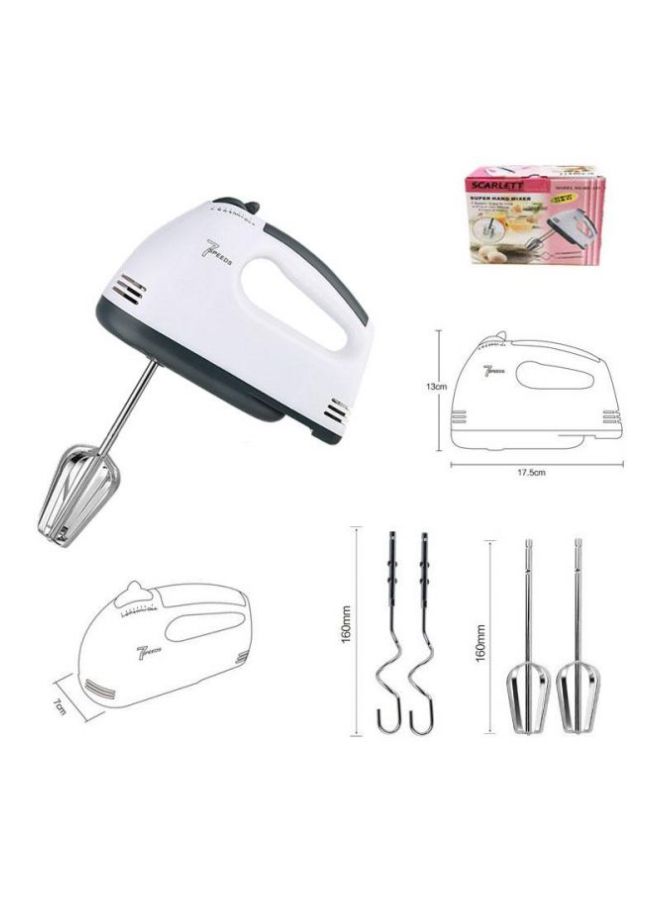 Generic - Electric Beater EB-6610 White/Grey - Image 1