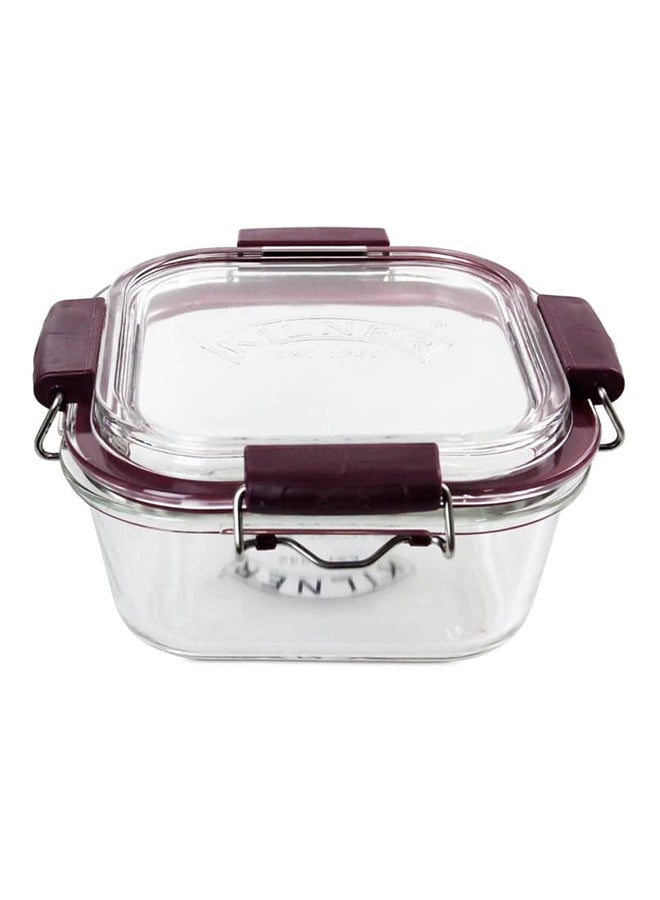 Kilner Fresh Storage Container Clear/Red 750ml - Image 2