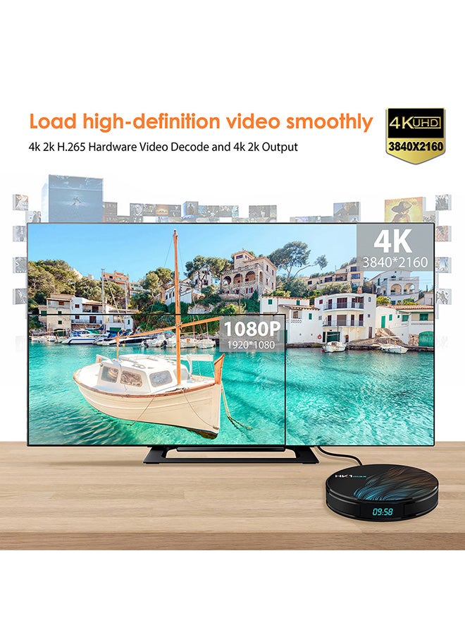RK3328 Android 9.0 Smart TV Box HK1max Black - Image 4