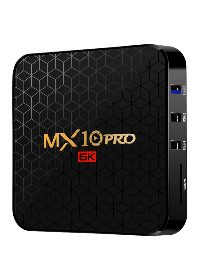 Smart TV Box Android 9.0 UHD MX10 PRO Black  - Image 1