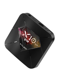 Android 9.0 Smart TV Box R-TV BOX X10 PLUS Black