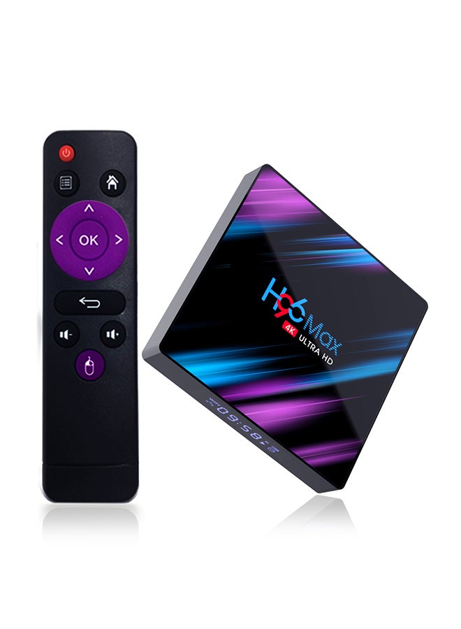 RK3318 Smart Android 9.0 TV Box H96 Max Multicolour