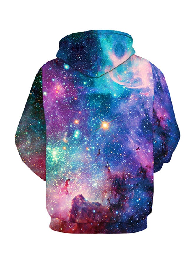 3D Digital Printed Casual Hoodies Multicolour