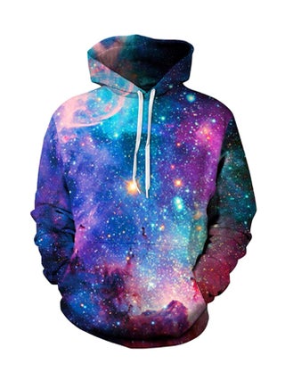 3D Digital Printed Casual Hoodies Multicolour - v1568367059/N28978321V_1