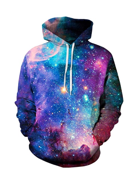 3D Digital Printed Casual Hoodies Multicolour