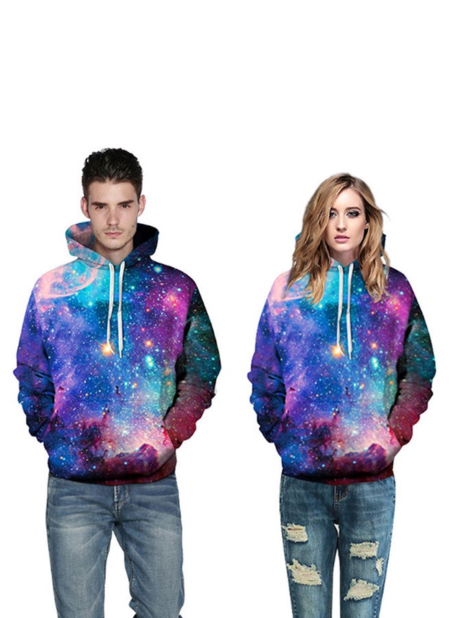 3D Digital Printed Casual Hoodies Multicolour