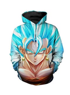 Dragon Ball Z Goku 3D Printed Hoodie Multicolour
